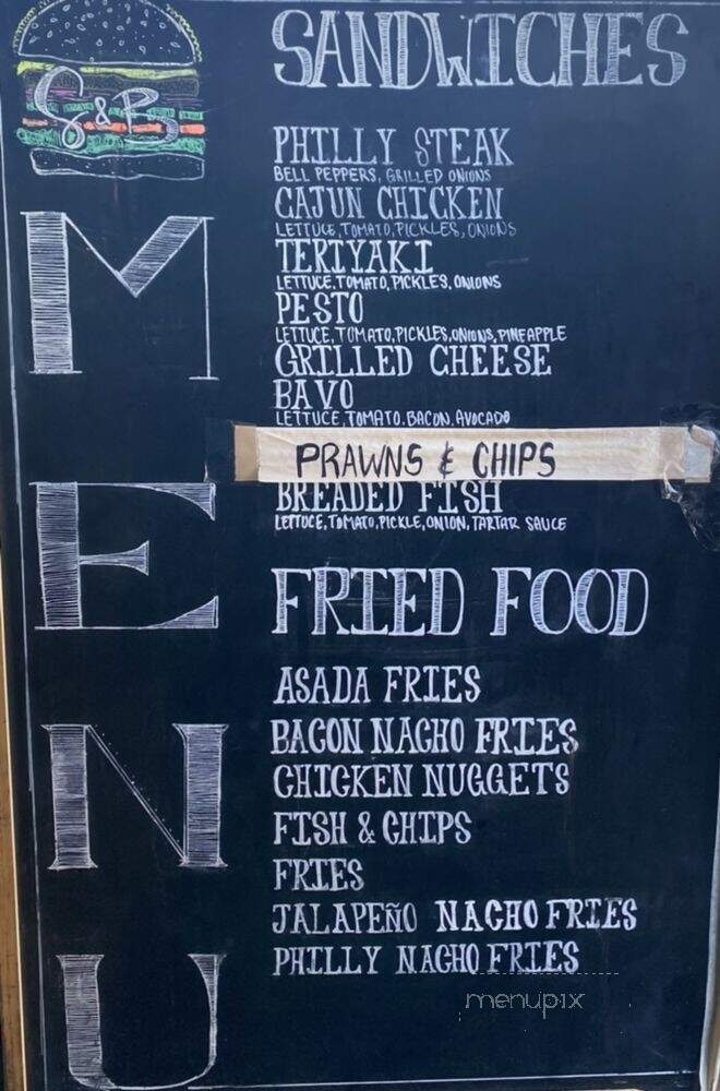 S&B Food Truck - Watsonville, CA menu_pic