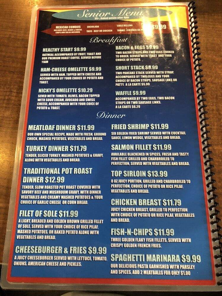 Sammy's Cafe - Claremont, CA menu_pic