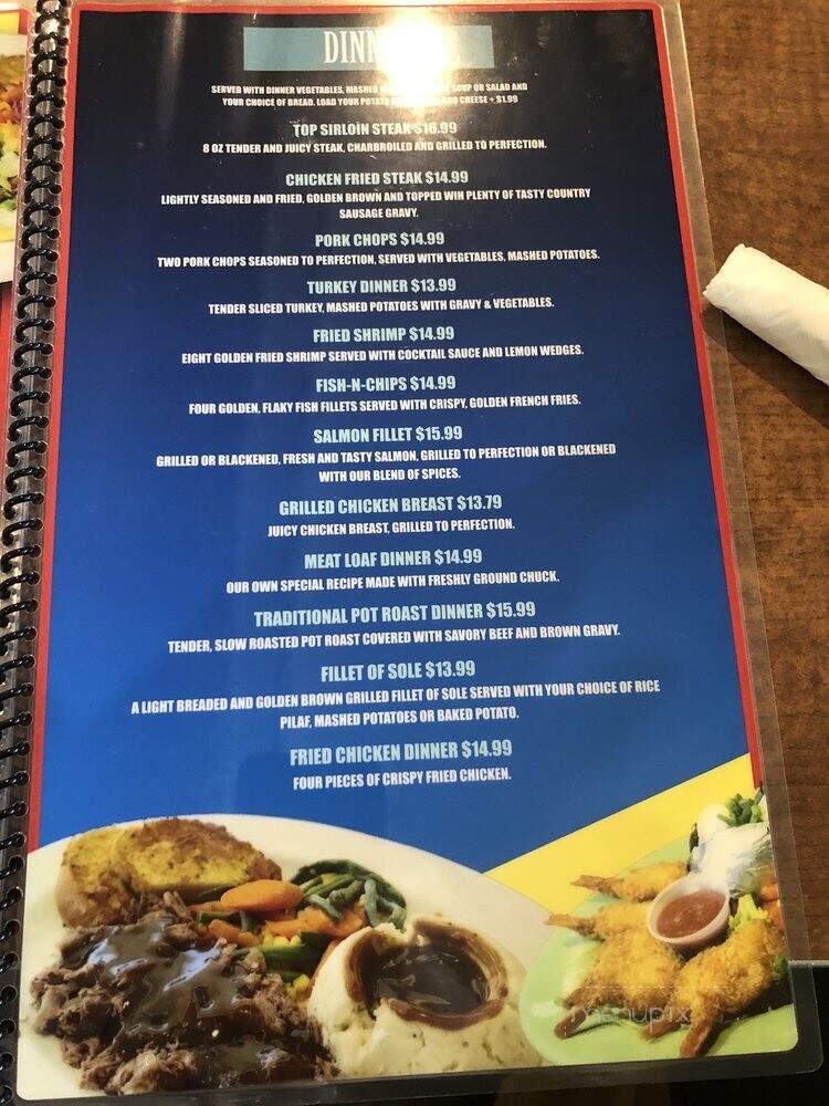 Sammy's Cafe - Claremont, CA menu_pic