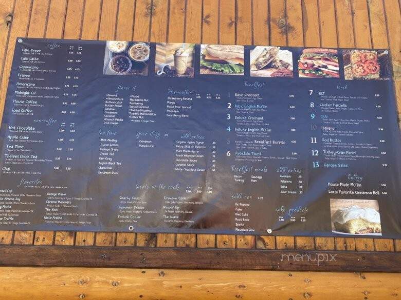 Sunny Creek Cafe - Kanab, UT menu_pic