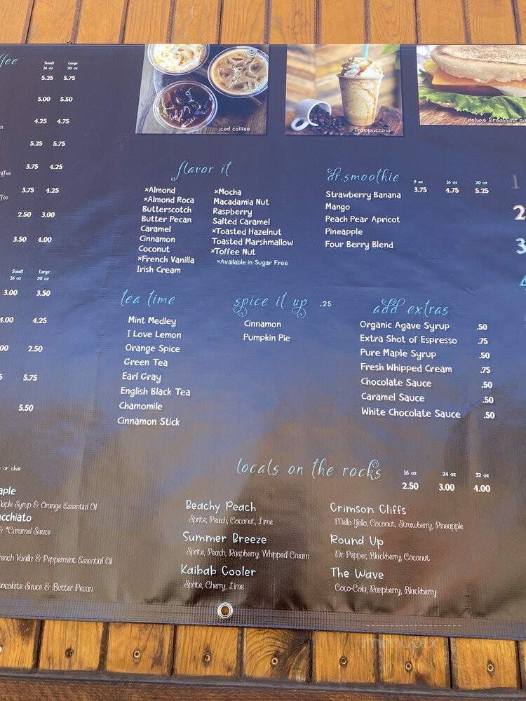 Sunny Creek Cafe - Kanab, UT menu_pic