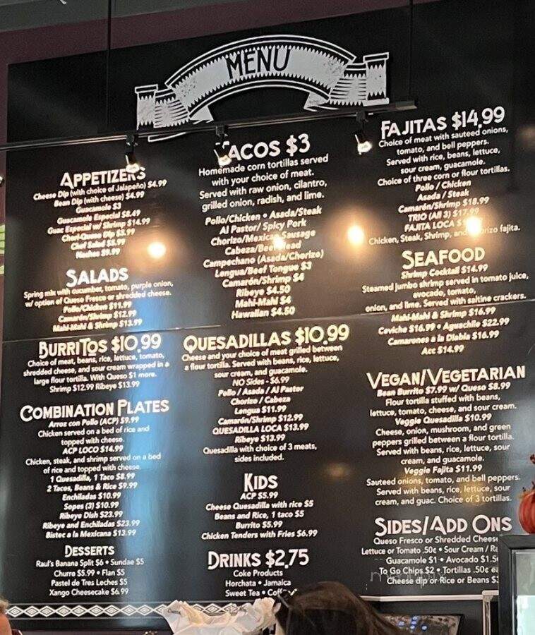 The Taco Loco - Asheboro, NC menu_pic