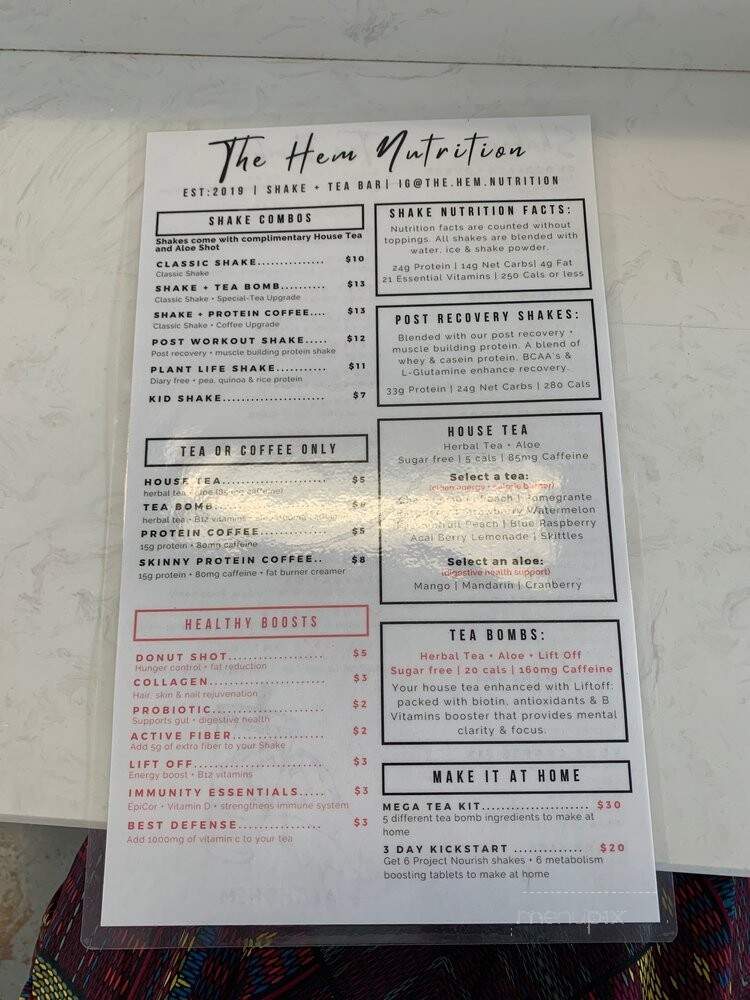 The Hem Nutrition - Seaside, CA