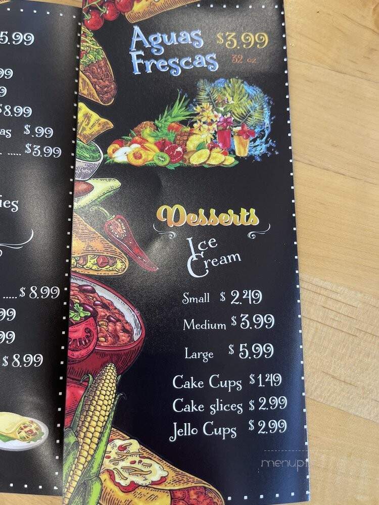 Maximo's Taqueria - Visalia, CA menu_pic