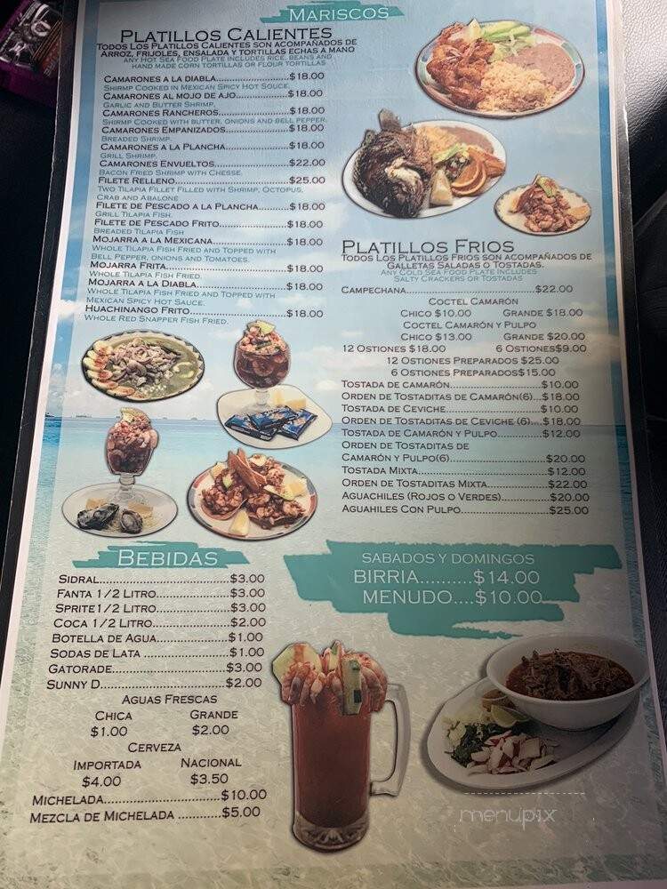 Conchita Restaurant Mexican Food - Parlier, CA menu_pic