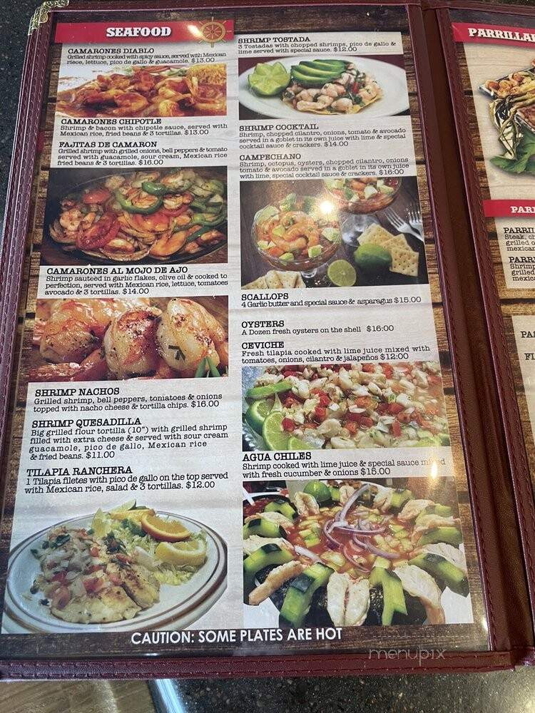 Senor Julio's Mexican Flare Couisine and Cantina - Moline, IL menu_pic