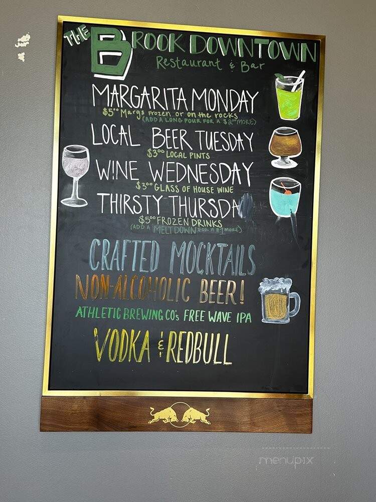 The Brook Downtown - Tulsa, OK menu_pic