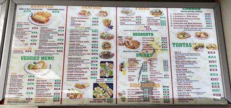 David's Homestyle Fresh Mexican - El Cajon, CA menu_pic