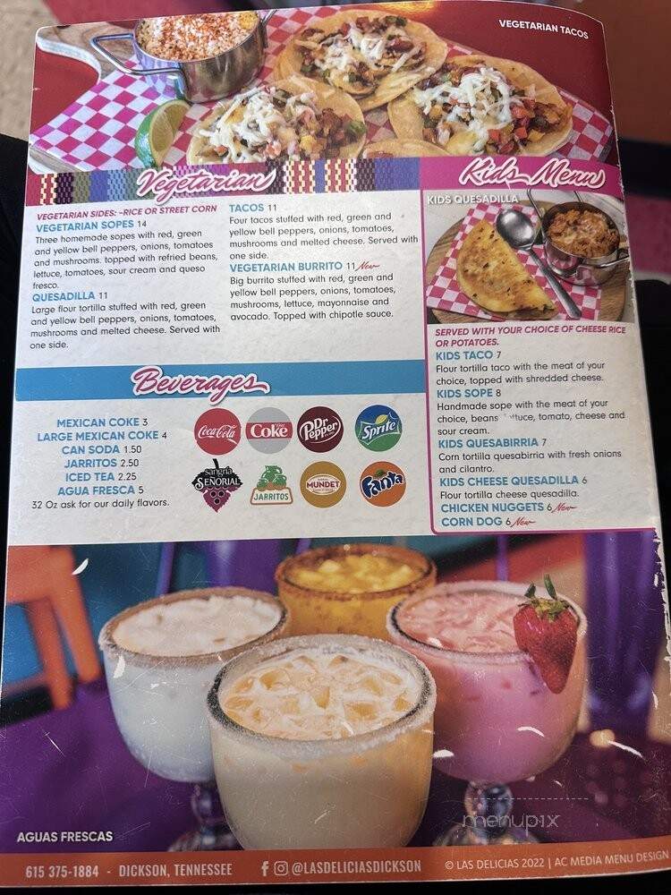 Las Delicias Ice Cream - Dickson, TN menu_pic