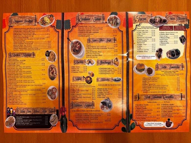 Casa Mexicana Restaurant - Franklin Park, NJ menu_pic