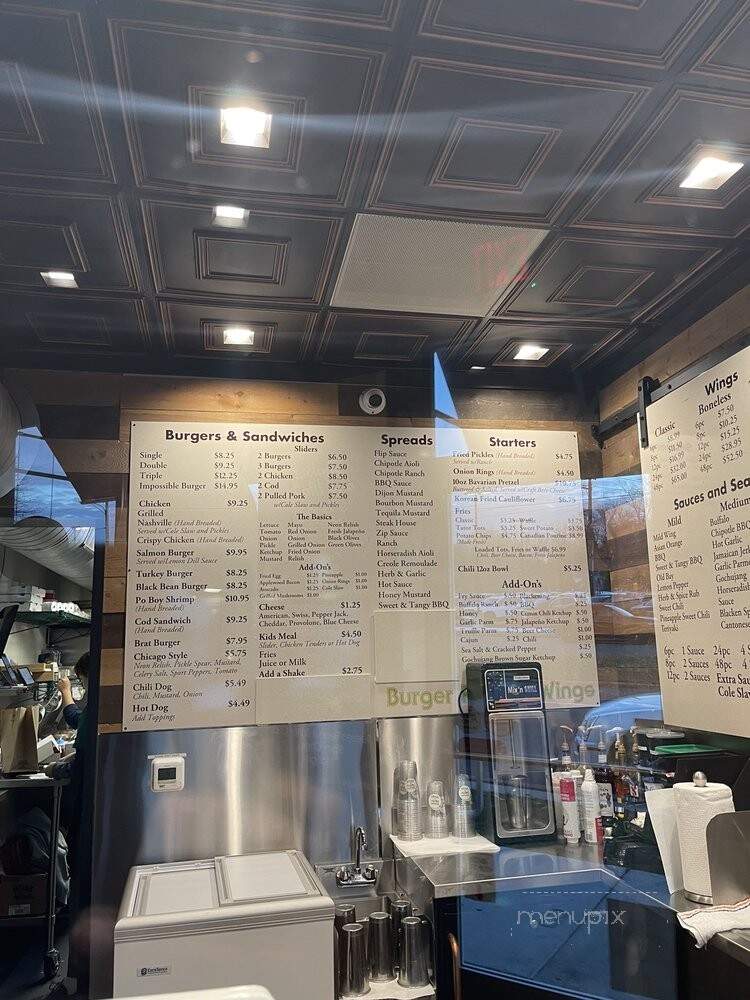 Burger Pointe and Wings - Grosse Pointe, MI menu_pic