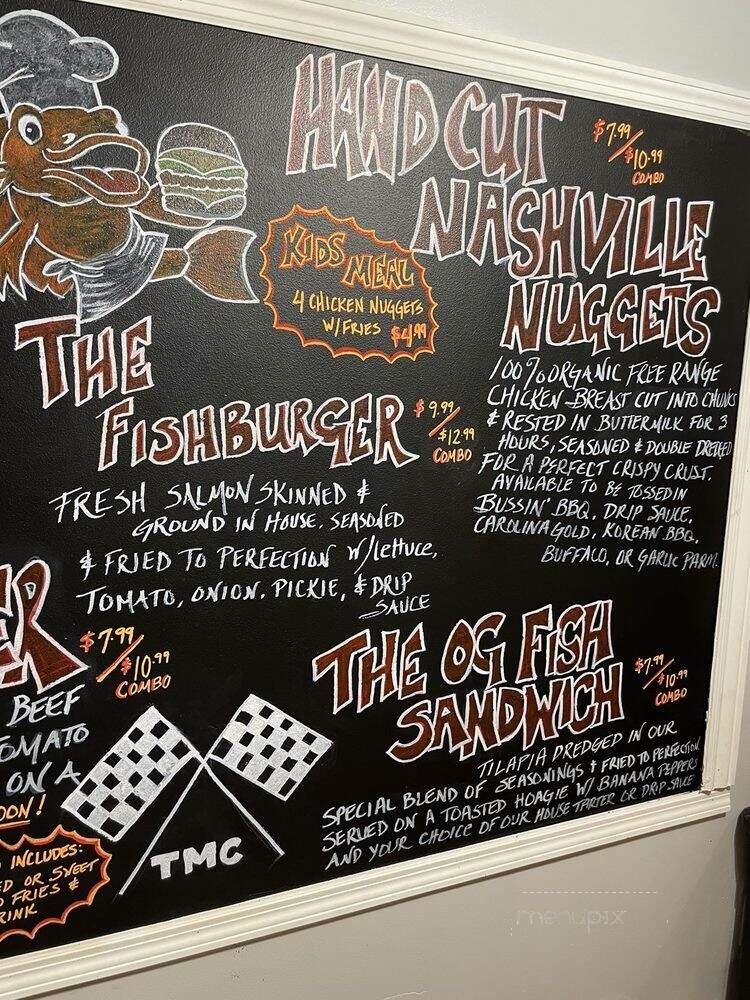 Fish Burger - Columbus, OH menu_pic