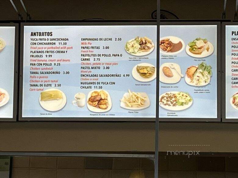Pupuseria El Girasol 2 - Union City, CA menu_pic