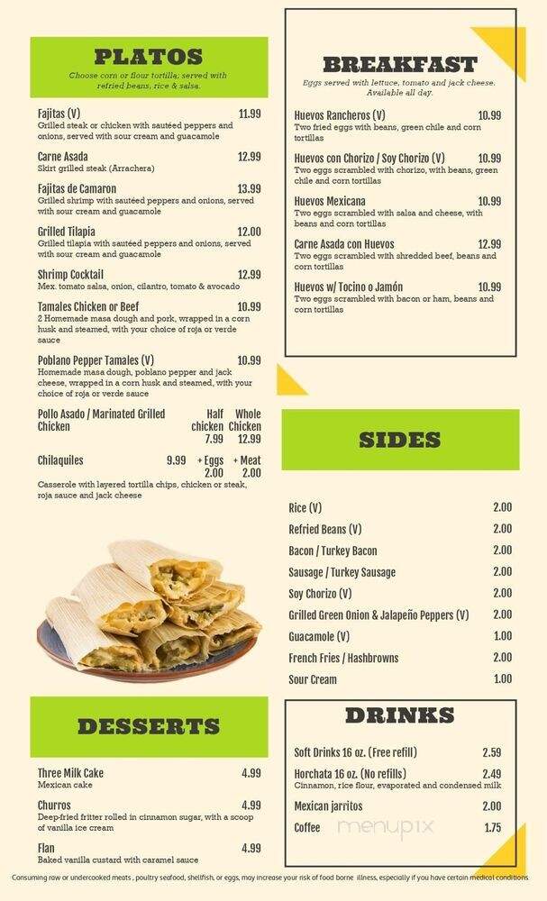 Gun Lake Cocina - Middleville, MI menu_pic