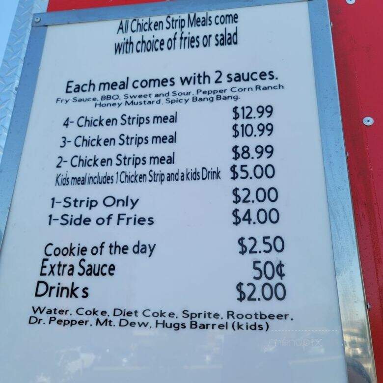 Strippin Dippin Chicken - West Jordan, UT menu_pic