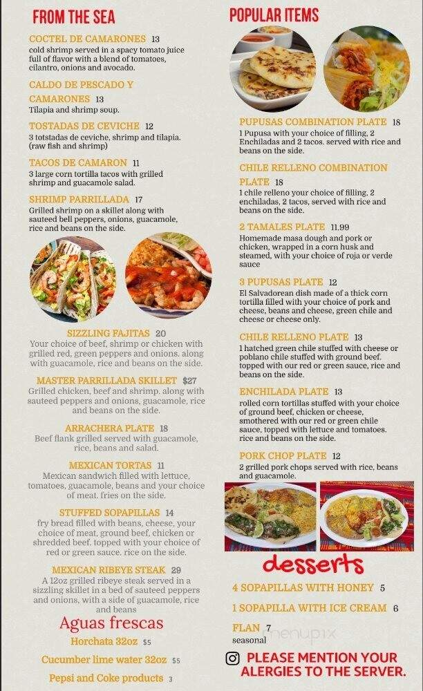 The Family Restaurant - Farmington, NM menu_pic