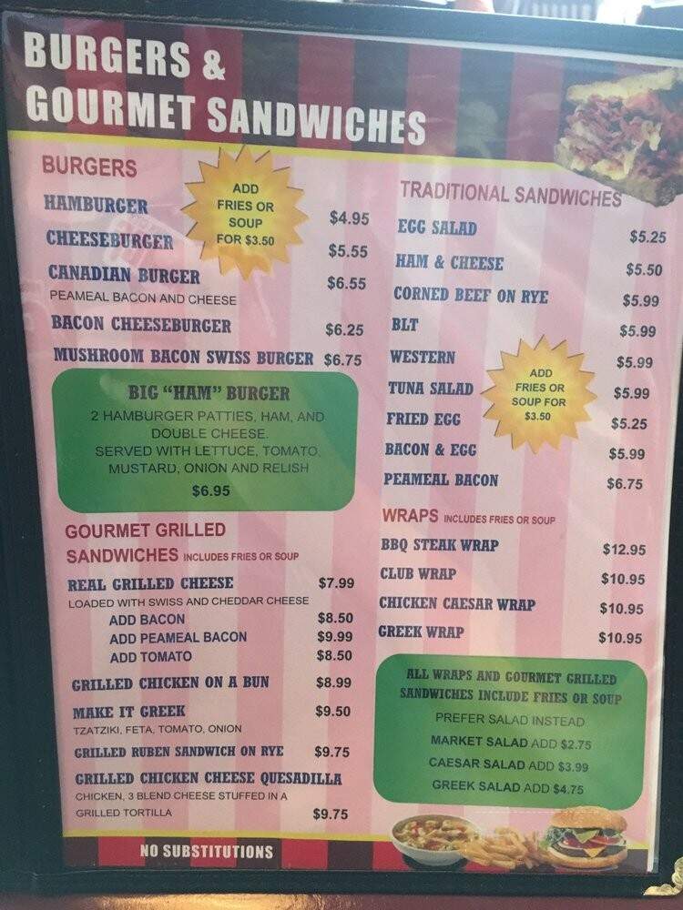 Flapjacks Family Restaurant - Tilbury, ON menu_pic