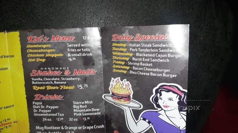 Quickie's Burger and Fries - Kansas City, KS menu_pic