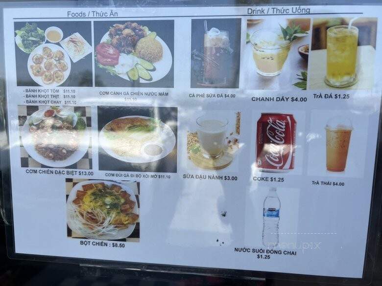 Banh Khot Vung Tau - Fountain Valley, CA menu_pic