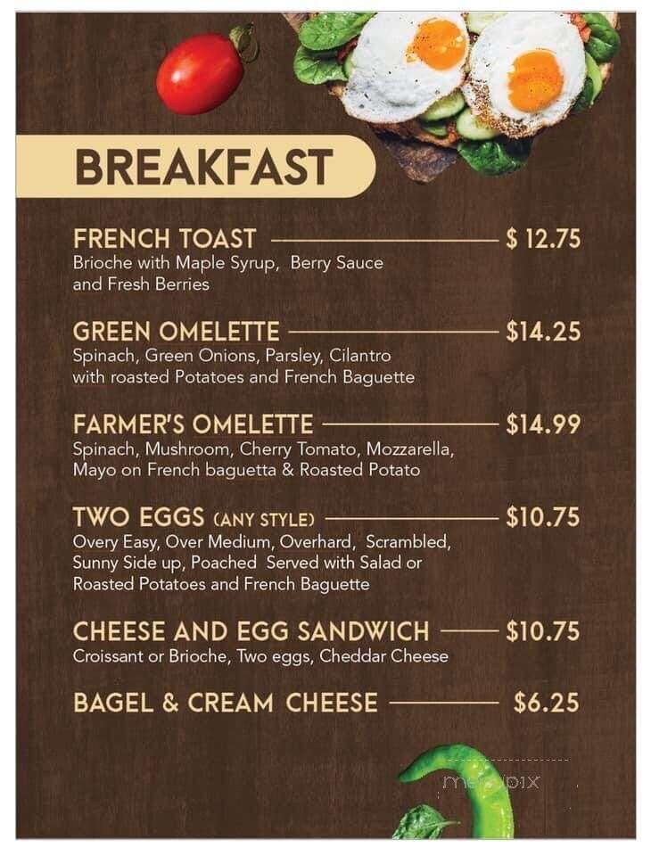 Golden Rose Bakery - West Hills, CA menu_pic