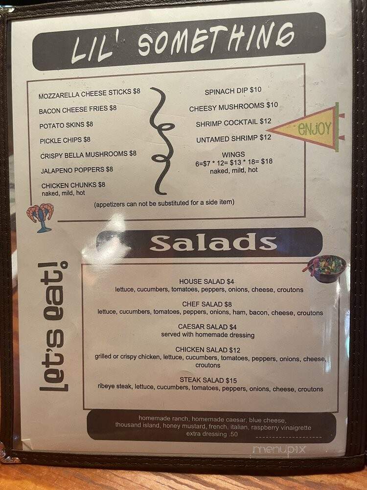 The River Grill - Byrdstown, TN menu_pic