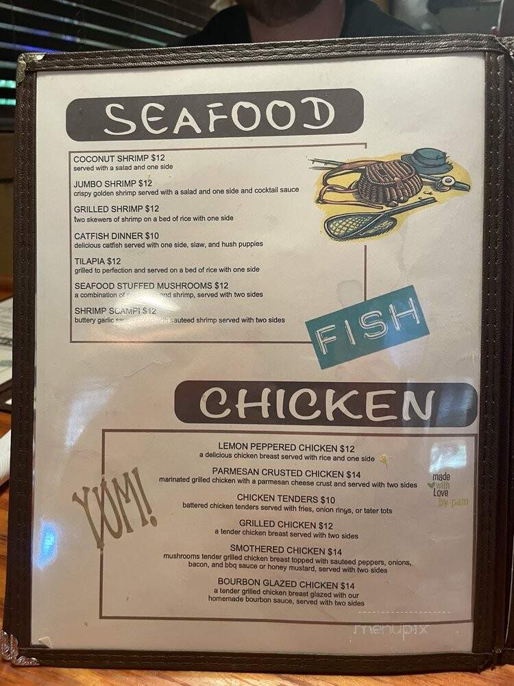 The River Grill - Byrdstown, TN menu_pic
