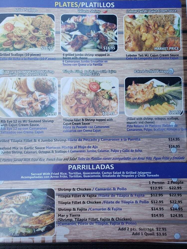 El Muelle Seafood & Oyster Bar - Houston, TX menu_pic