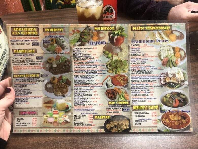 Antojitos La Mexicana - Apopka, FL menu_pic