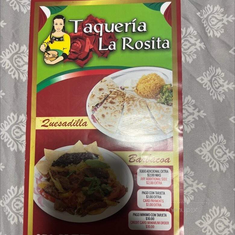 Taqueria La Rosita - New Brunswick, NJ