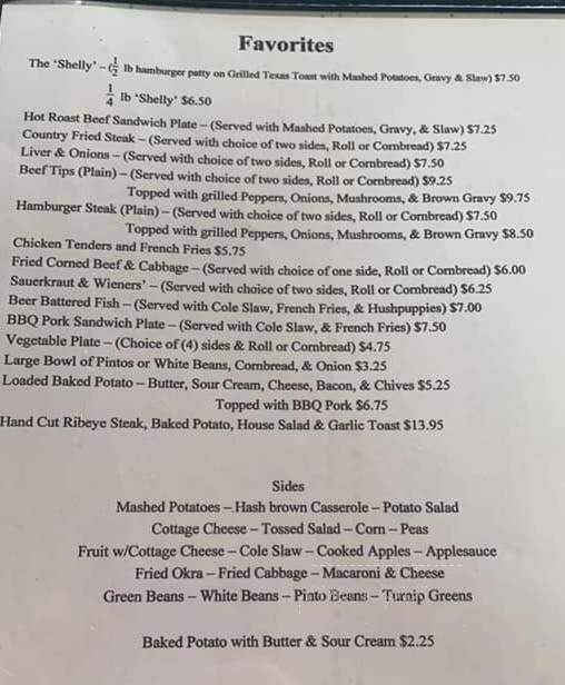 Triple D Diner - Crossville, TN menu_pic