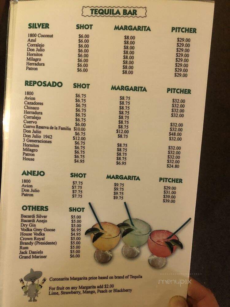 Luzmila's Mexican Restaurant - Mckinleyville, CA menu_pic