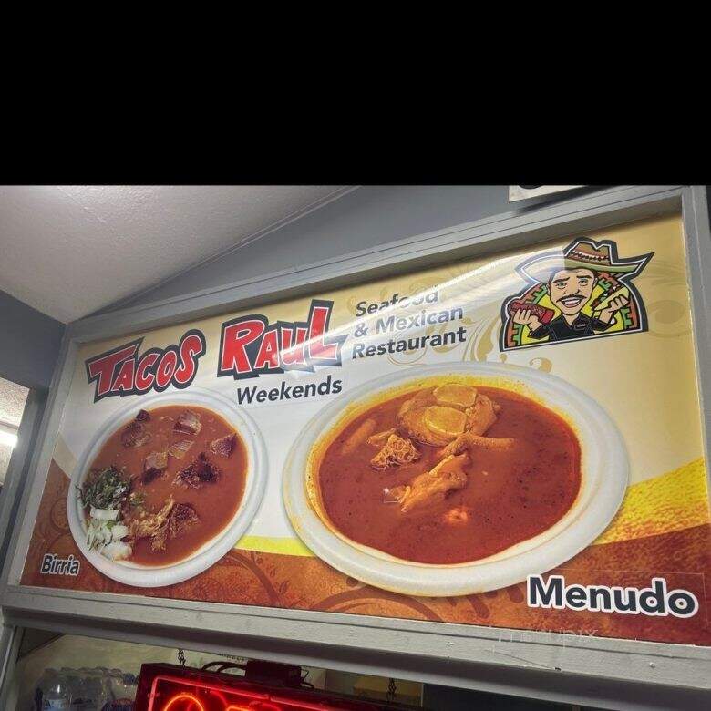 Seafood & Taco's Raul - Downey, CA menu_pic