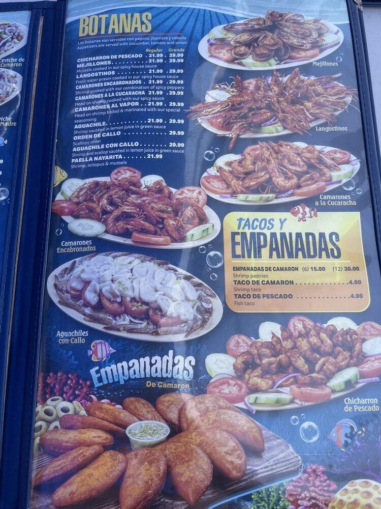 Las Islas Marias Numero Cinco - Huntington Park, CA menu_pic