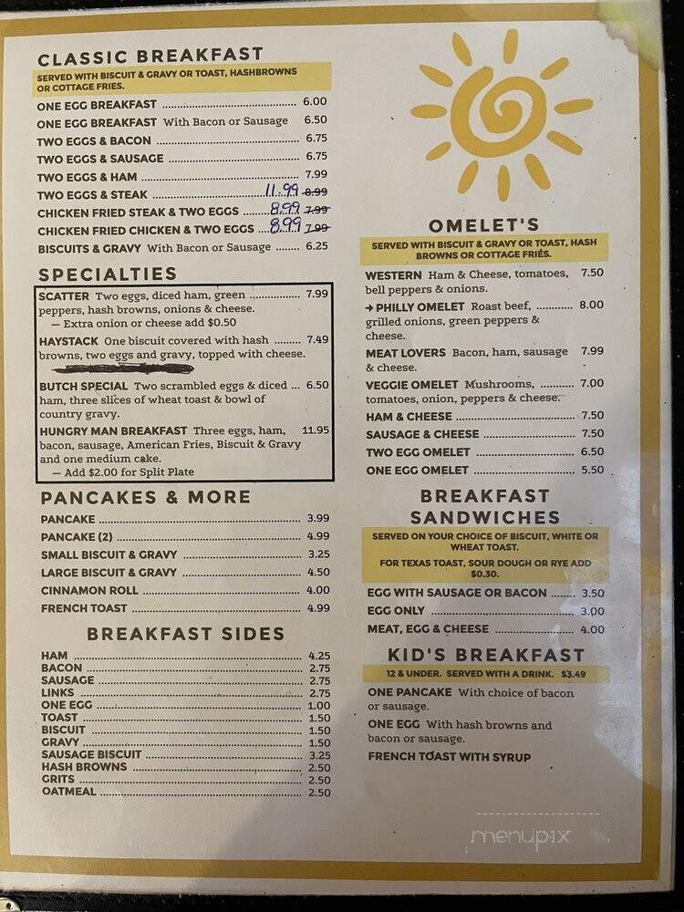 Brenda's Restaurant - Mountain Home, AR menu_pic