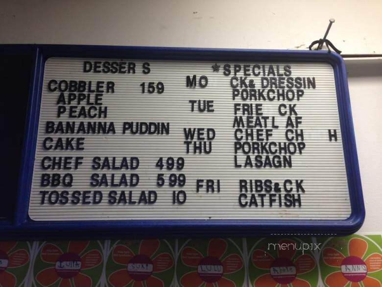 M & M Barbecue - Birmingham, AL menu_pic