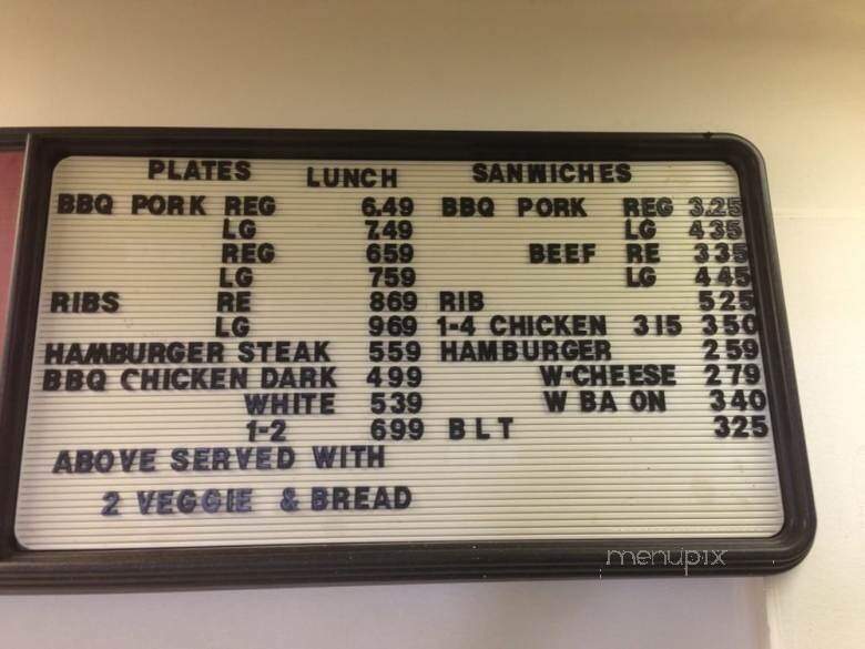M & M Barbecue - Birmingham, AL menu_pic