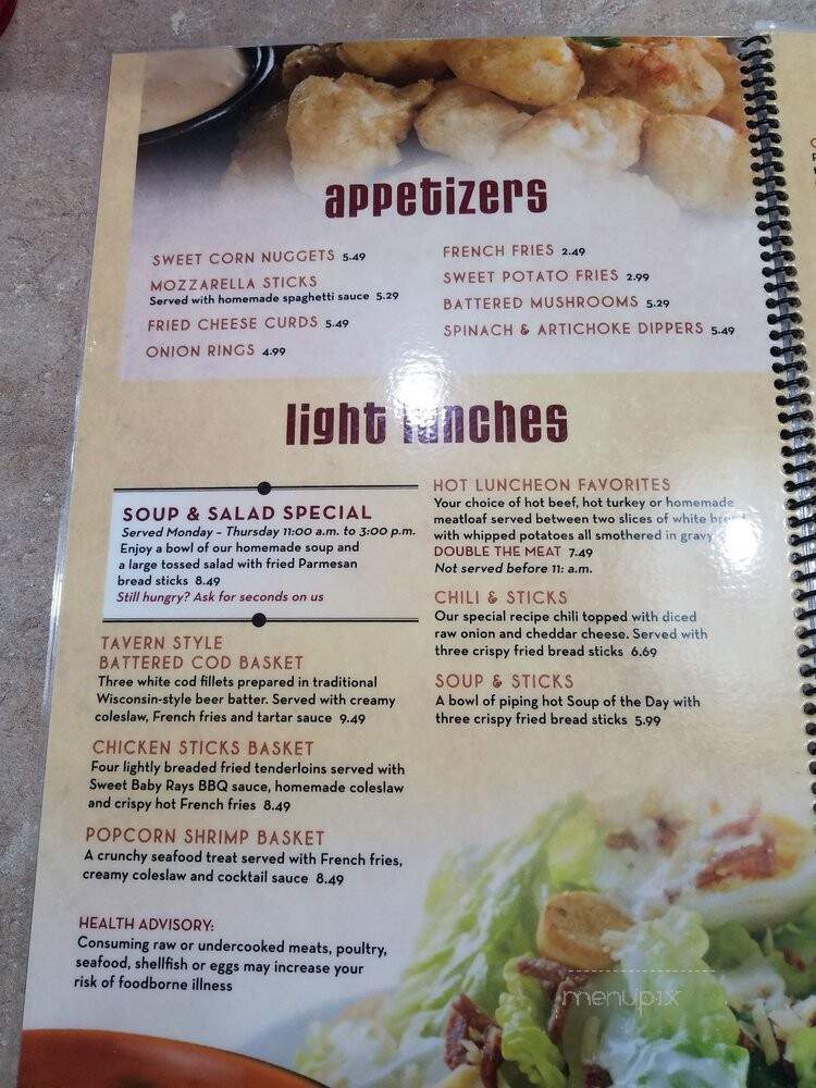 Susie's Home Cooking - Lomira, WI menu_pic