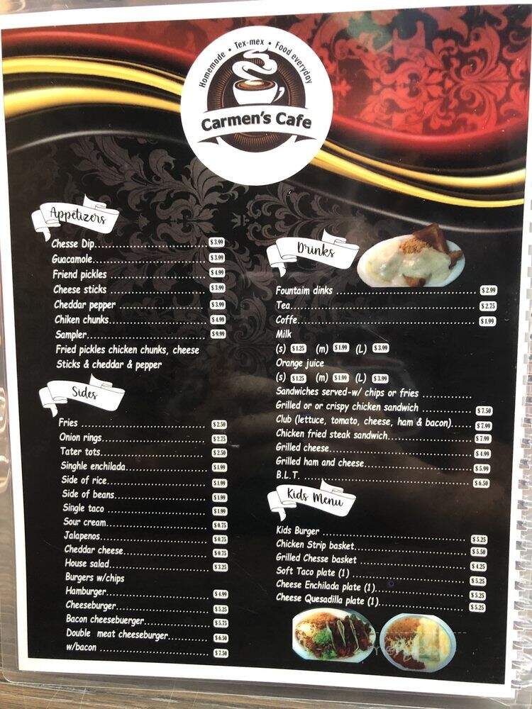 Godley City Cafe - Godley, TX menu_pic