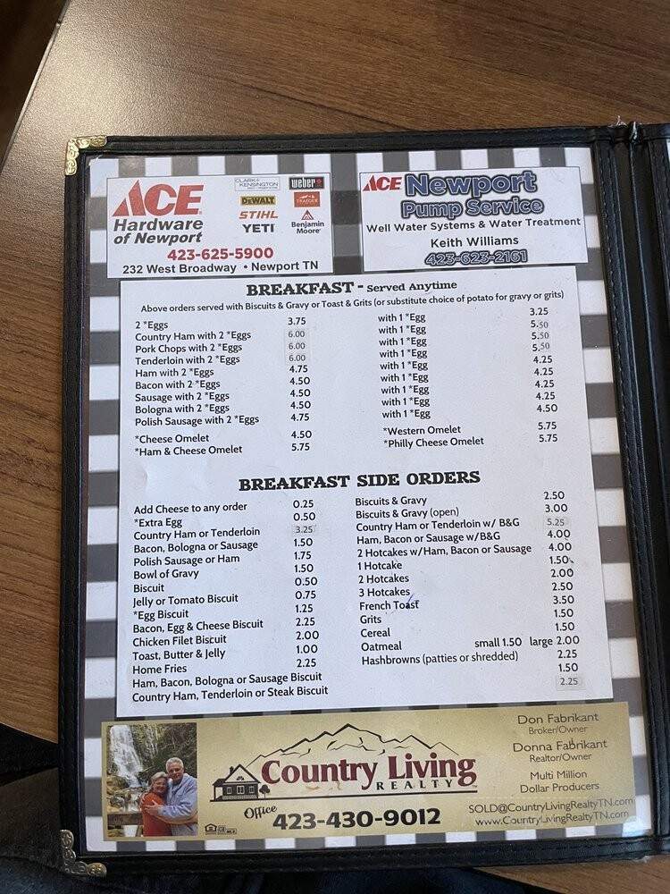 Family Farm - Newport, TN menu_pic