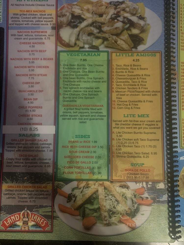 El Limo'n Restaurant - Chesnee, SC menu_pic
