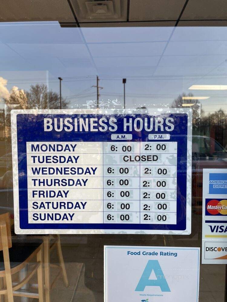 Anna J's - Rock Hill, SC menu_pic