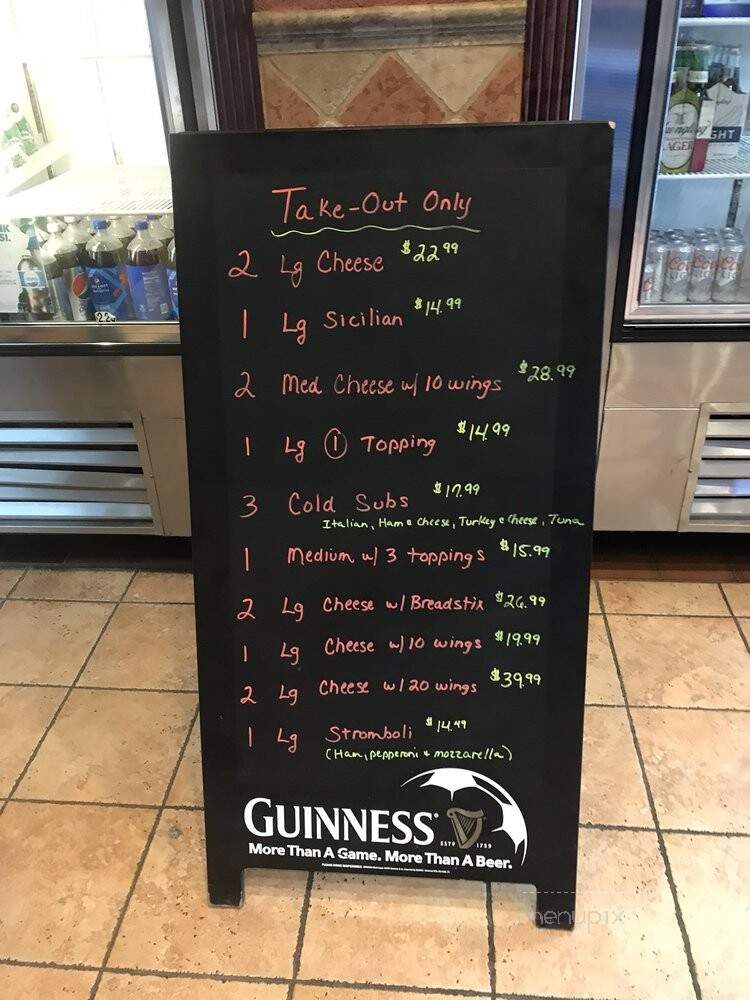 Joe's Original Italian Pizza - Shamokin, PA menu_pic