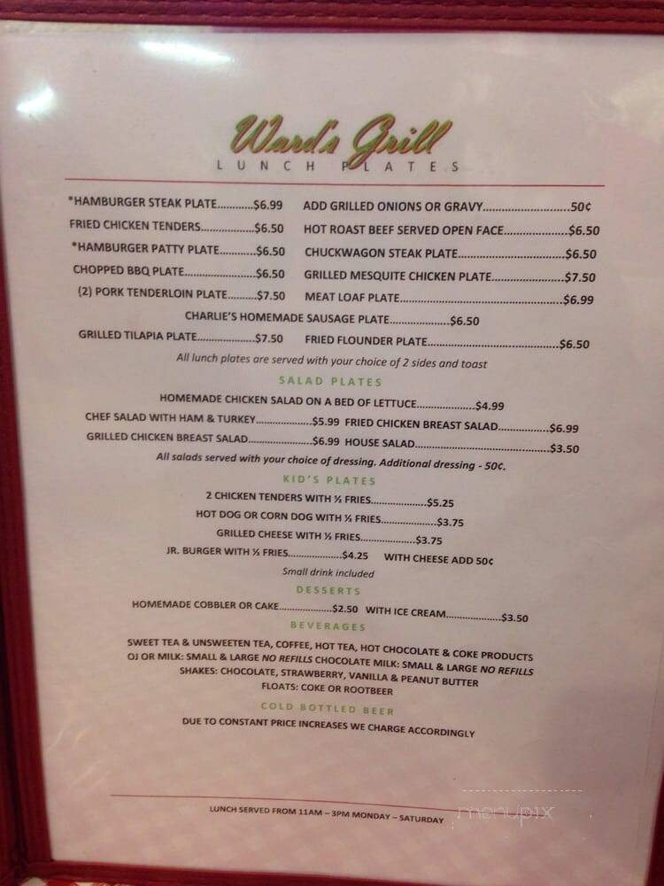 Ward's Grill - Saluda, NC