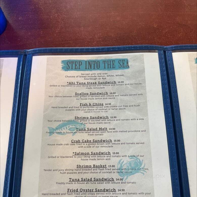 M & M's - Oriental, NC menu_pic