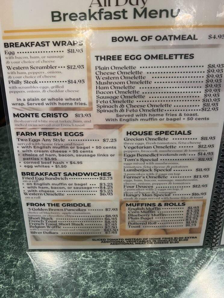 Michael's Diner - Windham, NY menu_pic