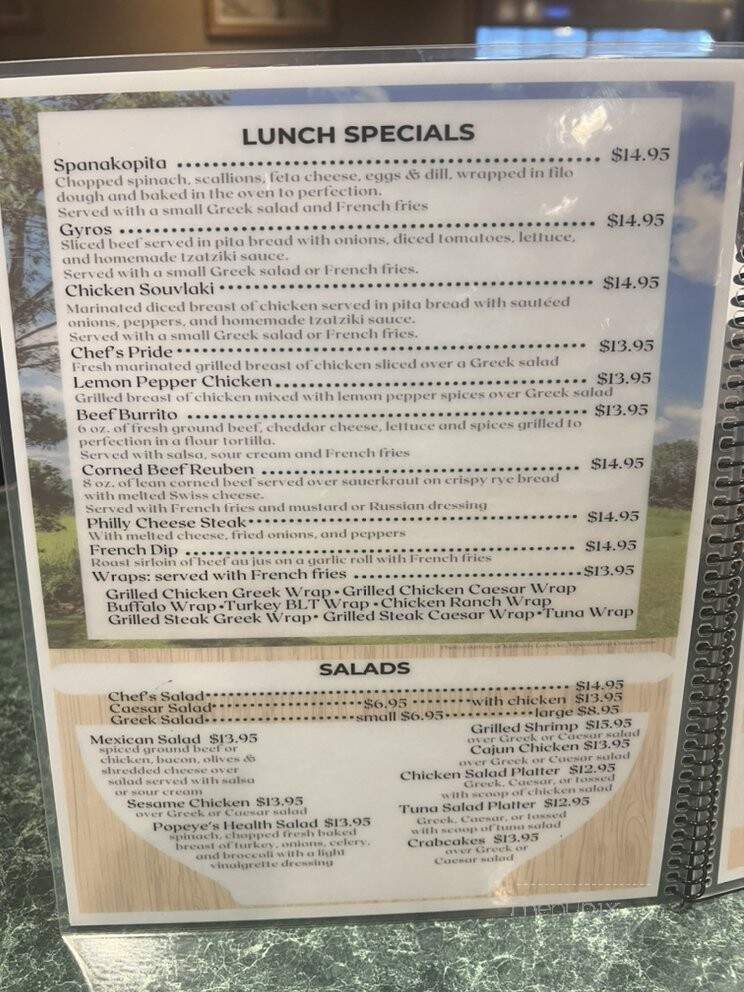 Michael's Diner - Windham, NY menu_pic