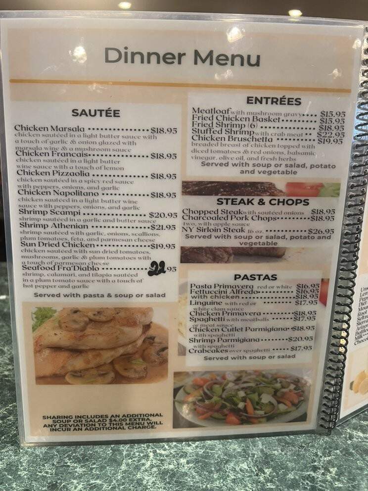 Michael's Diner - Windham, NY menu_pic
