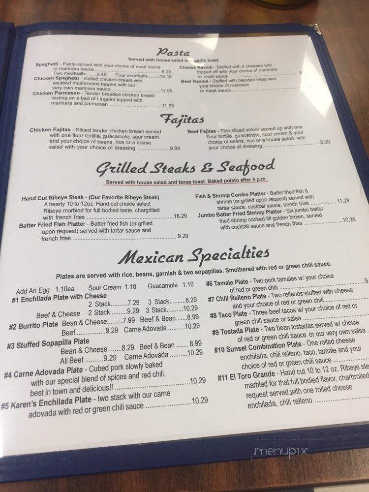 Hilltop Cafe - Truth Or Consequences, NM menu_pic