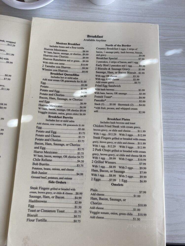 Moongate Cafe - Las Cruces, NM menu_pic
