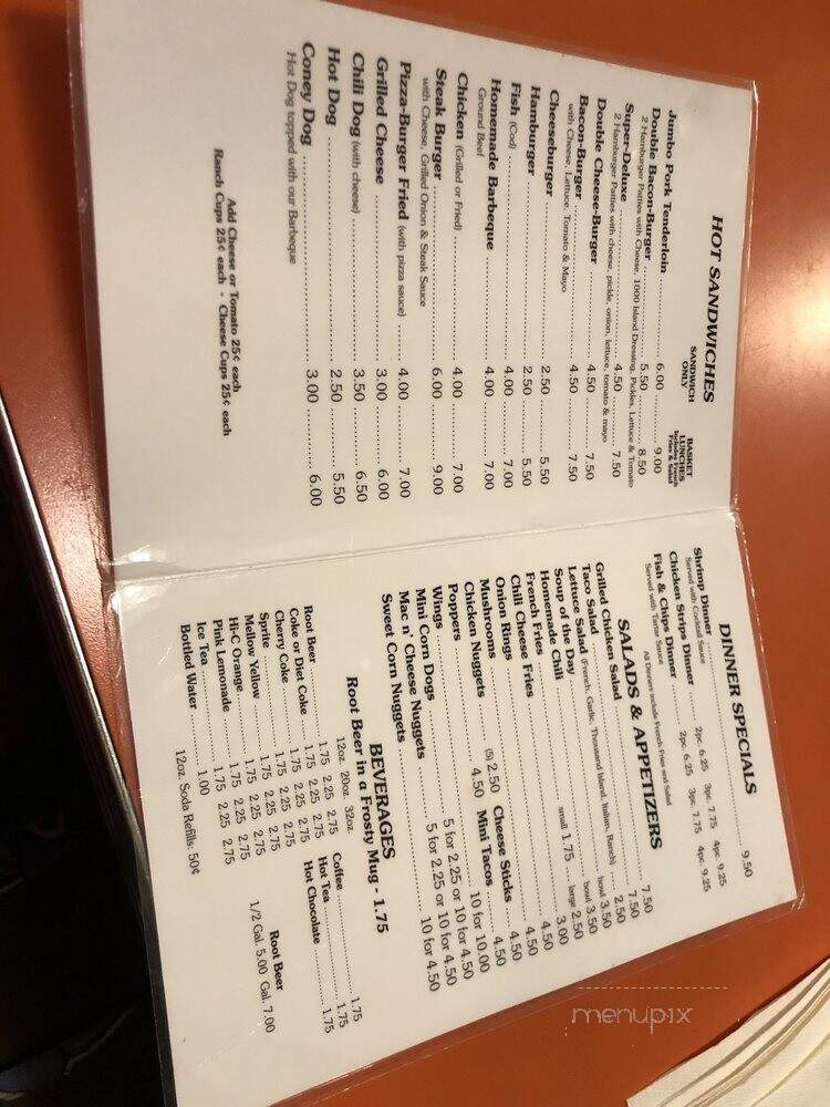 Moore's Family Restaurant - Oglesby, IL menu_pic